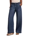 Lucky Brand Women's Palazzo Luxe Wide-leg Denim Jeans In Keep It Neat Wash