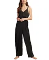 LUCKY BRAND WOMEN'S PLEATED SATIN JUMPSUIT