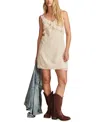 LUCKY BRAND WOMEN'S POLKA-DOT RUFFLED MINI DRESS