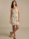 Lucky Brand Printed Cotton Mini Sundress In Multi