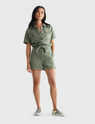 Lucky Brand Women's Rain Or Shine Romper In Blue