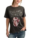 Lucky Brand Rolling Stones Graphic T-shirt In Black
