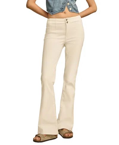 LUCKY BRAND WOMEN'S SEAMED STEVIE FLARE-LEG PANTS