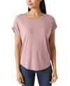 Lucky Brand Sandwash Dolman T-shirt In Nostalgia