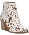 Lucky Brand Sonah 2 Genuine Calf Hair Bootie In Brown