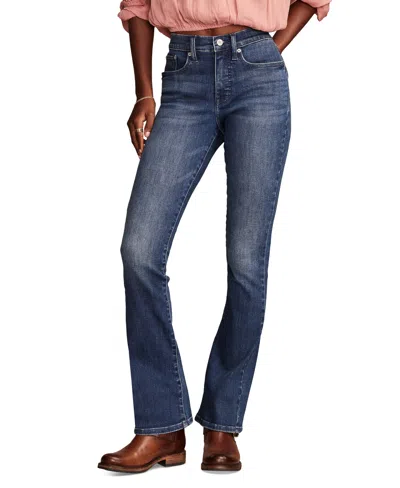 Lucky Brand Women's Stevie High-rise Mini Bootcut Jeans In Trail Mix