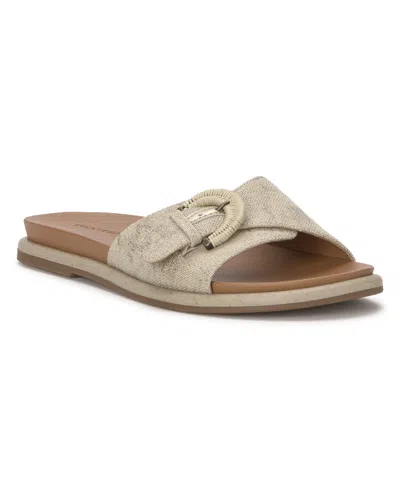 Lucky Brand Women's Suszie Buckle Slide Flat Sandals In Multi