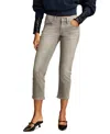 Lucky Brand Women's Sweet Cropped Mid-rise Jeans In Pebble Grey Wash