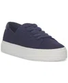 LUCKY BRAND WOMEN'S TALENA KNIT LACE-UP SNEAKERS