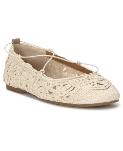 Lucky Brand Tennyr Crochet Ballet Flat In Multi