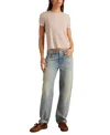Lucky Brand Women's The Baggy High-rise Faded Jeans In Multi