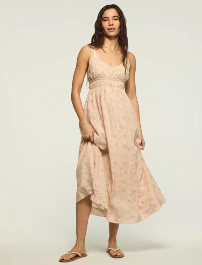 Lucky Brand Women's Tiered Midi Dress In Neutral