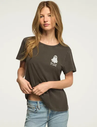 Lucky Brand Women's Too Cute To Spook Classic Crew In Green