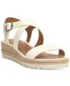 LUCKY BRAND WOMEN'S TRIANNA STRAPPY ESPADRILLE WEDGE SANDALS