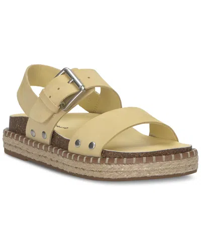 Lucky Brand Women's Umora Espadrille Flatform Sandals In Sunlight Nubuck