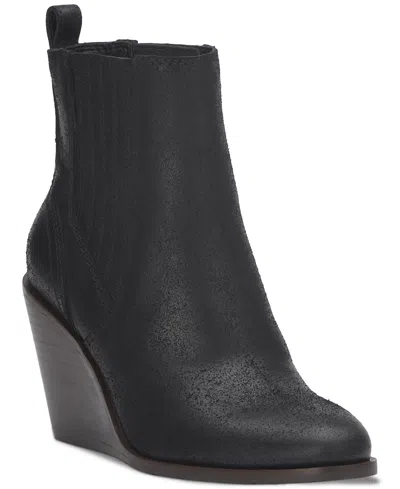 LUCKY BRAND WOMEN'S WILANO PULL-ON WEDGE BOOTIES