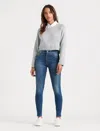 Lucky Brand Womens High Rise Bridgette Skinny Jean In Multi