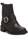 Shop Lucky Brand Womens Leather Zip Up Motorcycle Boots In Multi