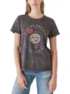 LUCKY BRAND WOMENS PRINTED COTTON GRAPHIC T-SHIRT