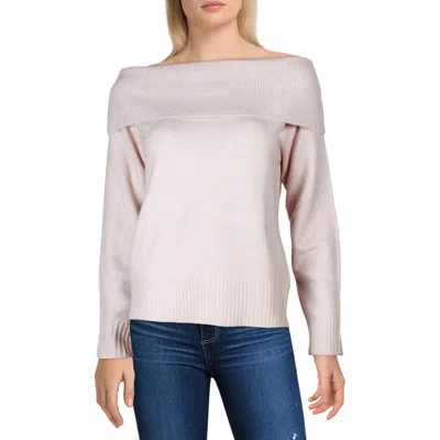 Lucky Brand Womens Ribbed Trim Knit Pullover Sweater In Multi