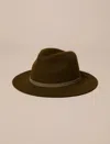 Lucky Brand Wool Fedora In Multi