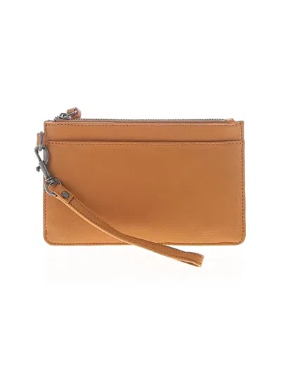 Pre-owned Lucky Brand Wristlet In Tan