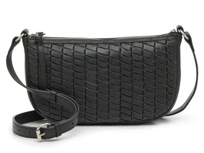 Lucky Brand Ziah Leather Crossbody Bag In Black