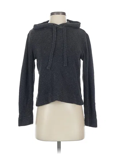 Pre-owned Lucky Brand Zip Up Hoodie In Gray