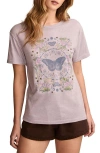 Lucky Brand Zodiac Embellished Graphic T-shirt In Lavender Aura