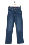 Lucky Brand Zoe High Waist Straight Leg Jeans In Blue