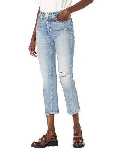 Lucky Brand Zoe Straight Crop Jeans In At Sea Dest In Multi