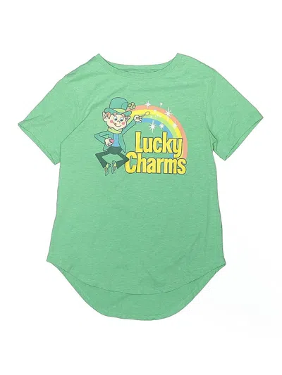 Pre-owned Lucky Charms Kids' Short Sleeve T-shirt In Green