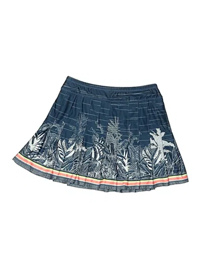 Pre-owned Lucky In Love Active Skirt In Blue