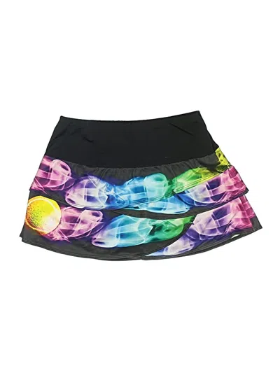 Pre-owned Lucky In Love Active Skort In Black