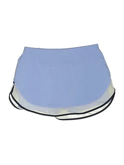 Pre-owned Lucky In Love Active Skort In Blue