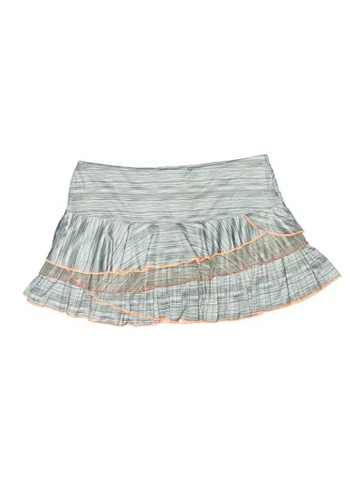 Pre-owned Lucky In Love Active Skort In Gray