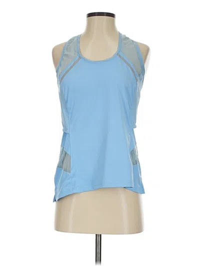 Pre-owned Lucky In Love Active Tank Top In Blue