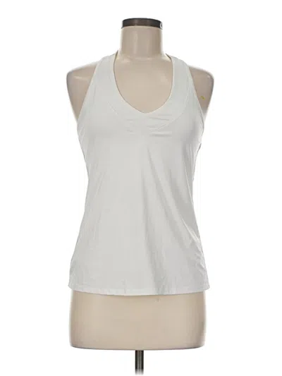 Pre-owned Lucky In Love Active Tank Top In White