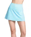 Lucky In Love Baseline Skirt In Blue