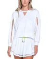 Lucky In Love Be Tulle Throw Over In White