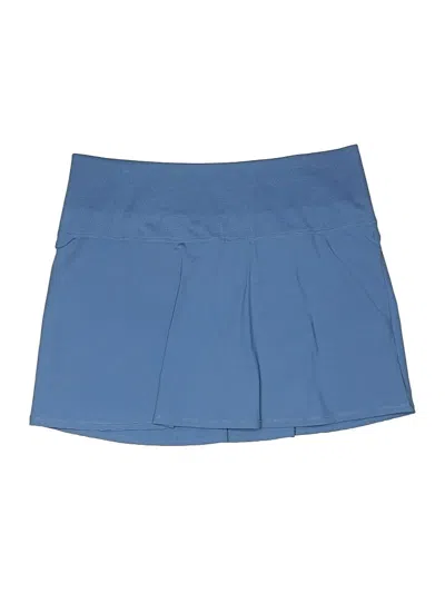 Pre-owned Lucky In Love Casual Skirt In Blue