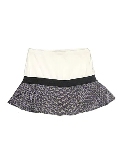 Pre-owned Lucky In Love Casual Skirt In White