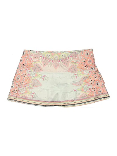 Pre-owned Lucky In Love Casual Skirt In White