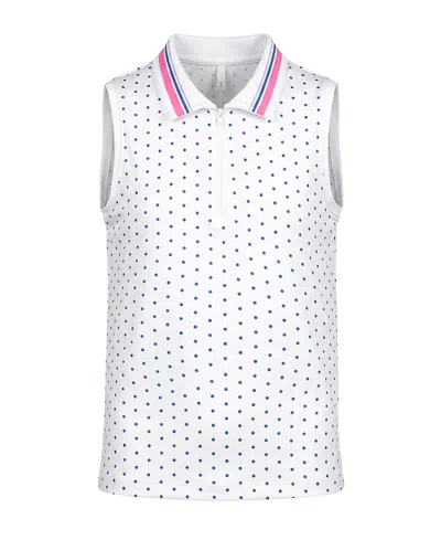 Lucky In Love Girls' Bold Statements Tank Top - Little Kid, Big Kid In White