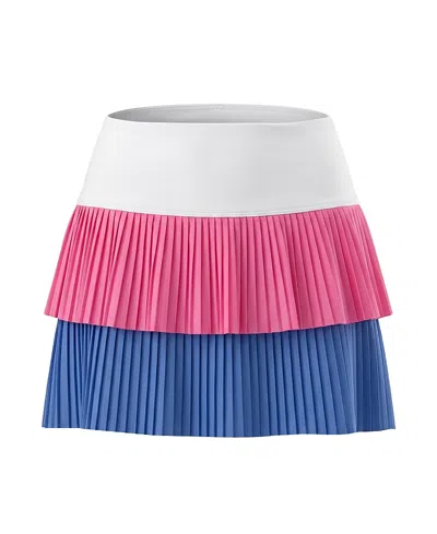 Lucky In Love Girls' Doubles Pleated Skirt - Little Kid, Big Kid In Multi