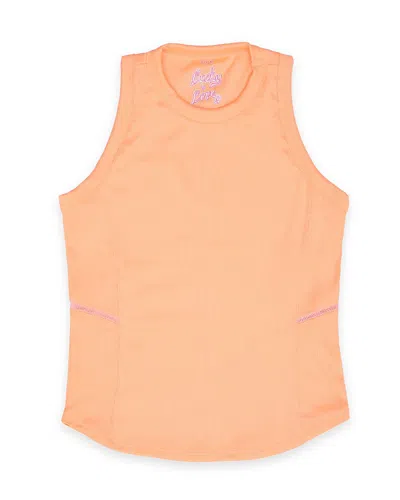 Lucky In Love Girls' Free To Fly Tank Top - Little Kid, Big Kid In Orange
