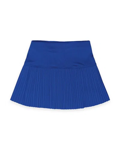 Lucky In Love Girls' Pleated Skirt - Little Kid, Big Kid In Blue