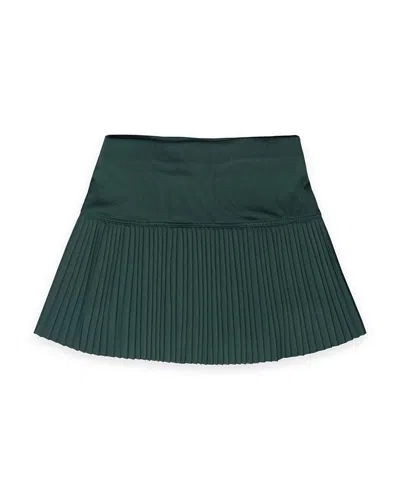 Lucky In Love Girls' Pleated Skirt - Little Kid, Big Kid In Green