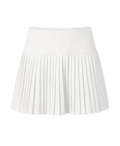 Lucky In Love Girls' Pleated Skirt - Little Kid, Big Kid In White