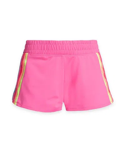 Lucky In Love Girls' Prisma Stripe Short - Little Kid, Big Kid In Pink